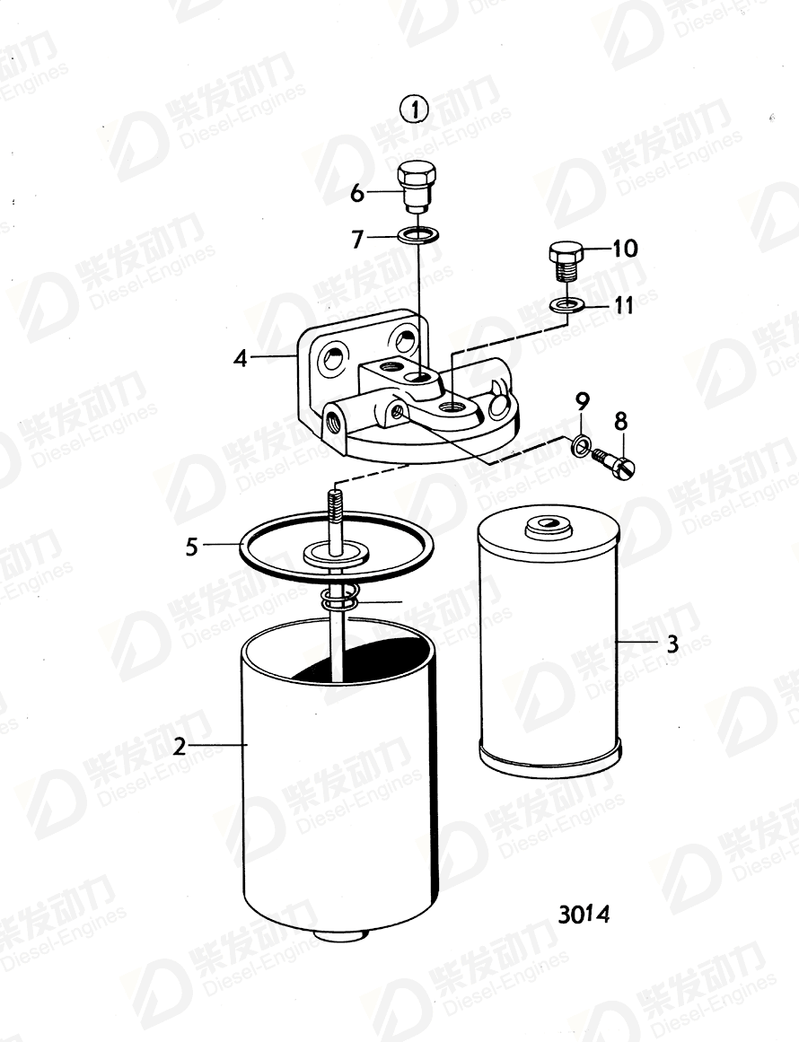 volvo penta Gasket 947620 Drawing volvo penta Gasket 947620 Drawing